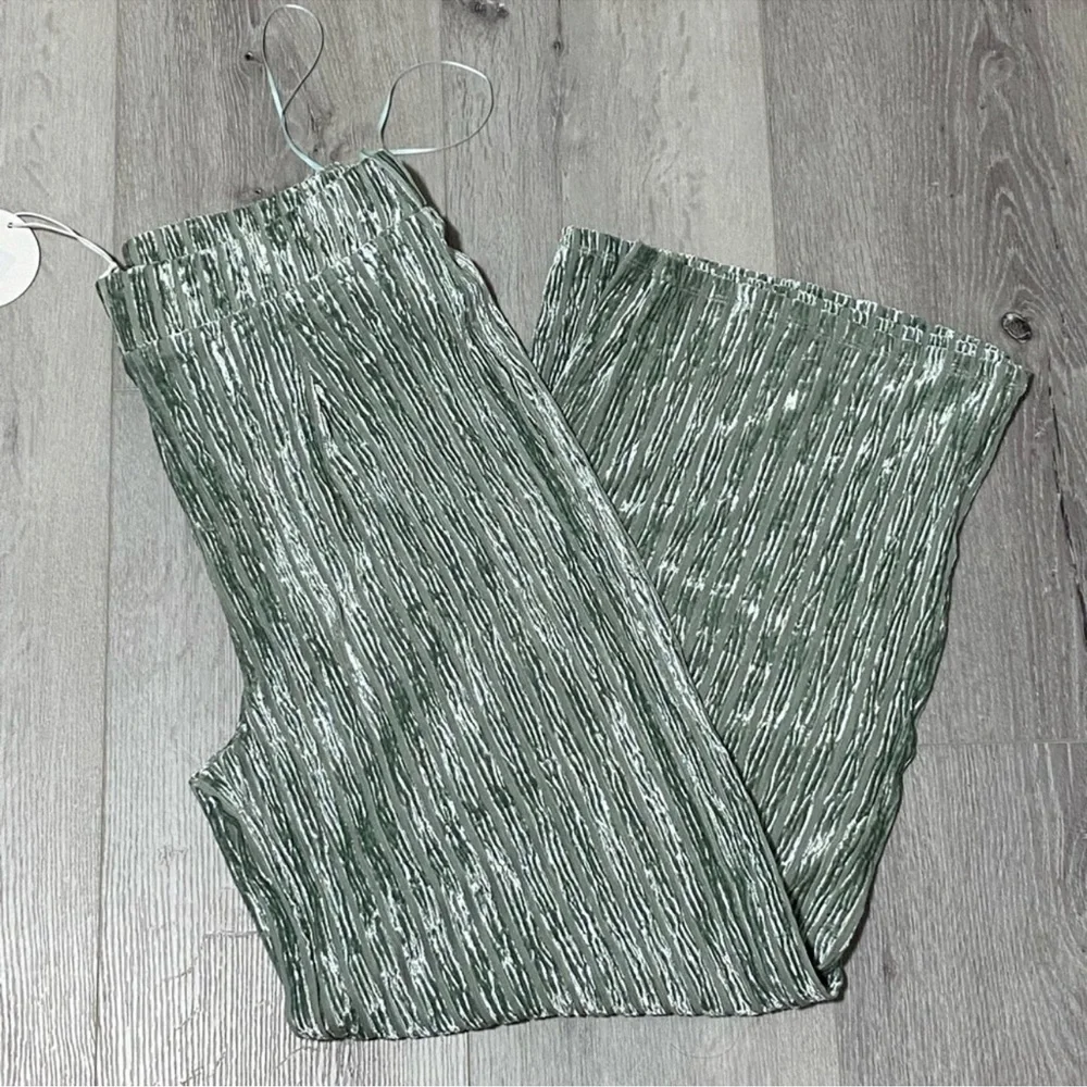 Crushed velvet pants set - Picture 3 of 7